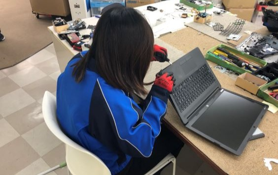 解体分別作業