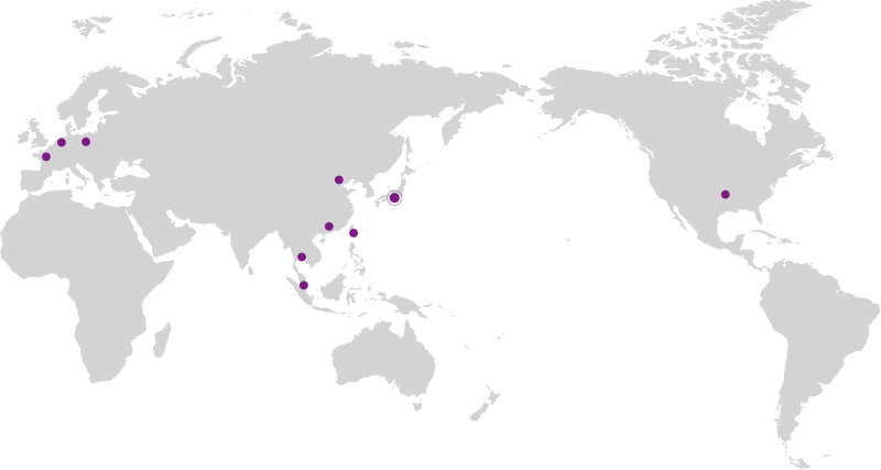 Through our integrated network stretching across the globe, CMC provides customer-centric support tailored to local needs wherever in the world our customers are.